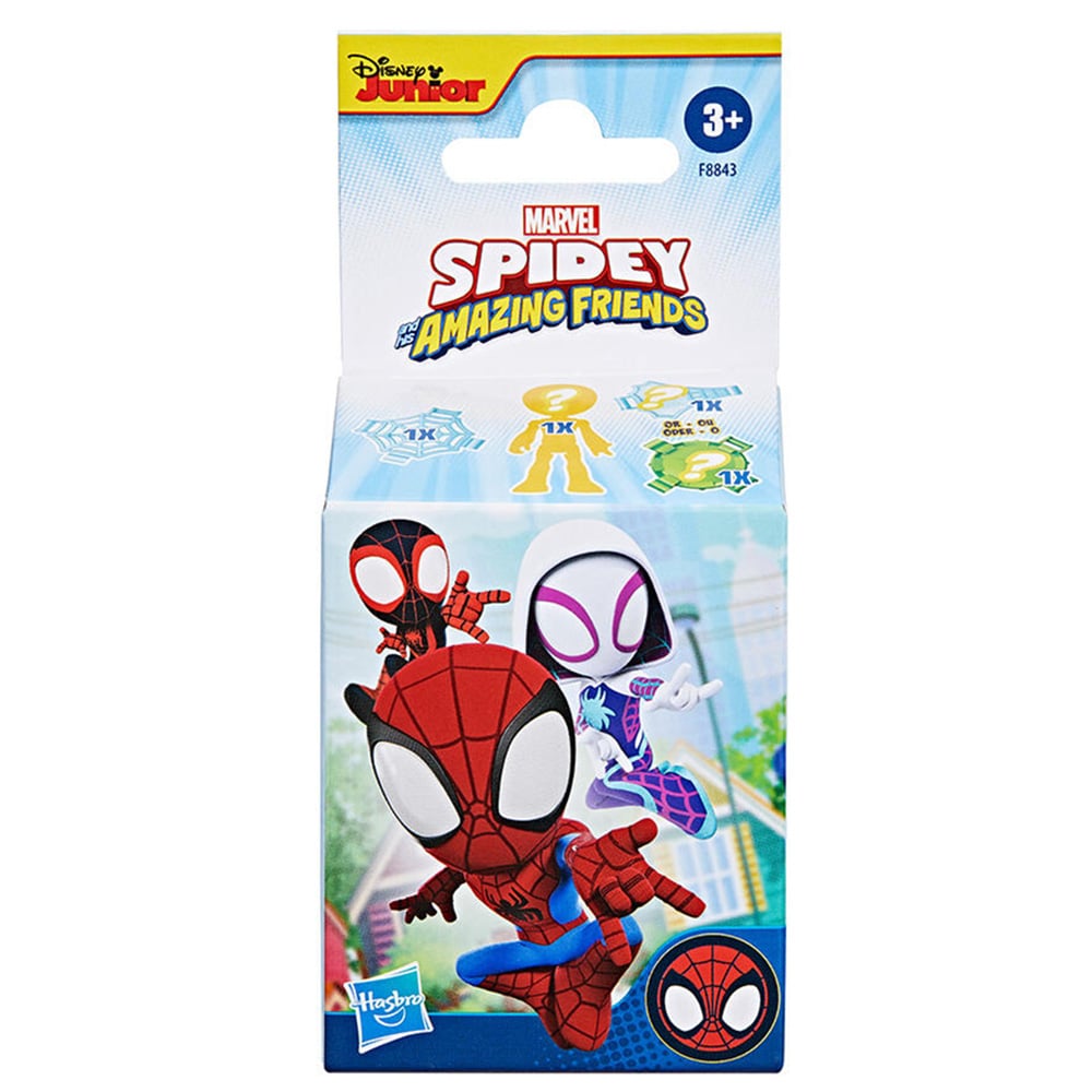 Mini figurina surpriza cu accesorii, Spidey and His Amazing Friends, F8843