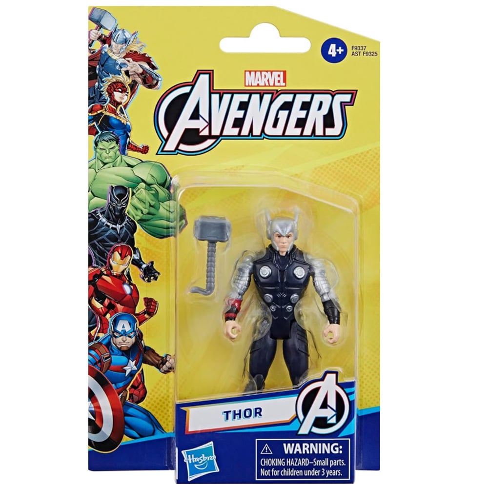 Figurina si accesoriu, Marvel Avengers, Thor, 10 cm