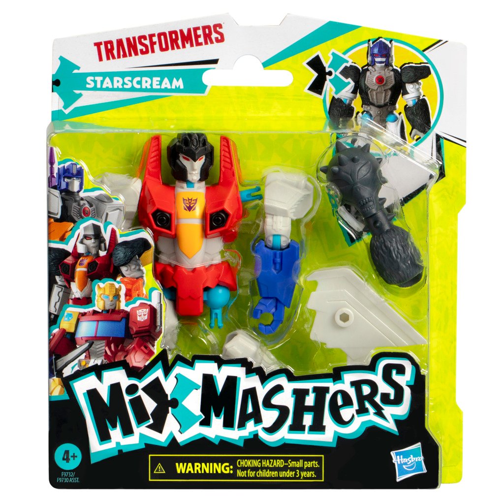 Figurina cu accesorii, Transformers, Mixmashers, Starscream, F9732