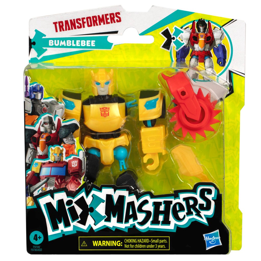 Figurina cu accesorii, Transformers, Mixmashers, Bumblebee, F9734
