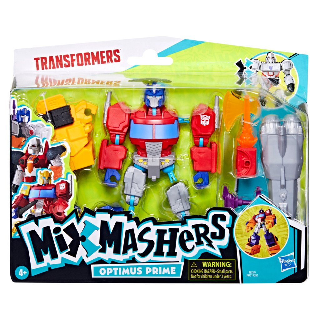 Figurina cu accesorii, Transformers, Mixmashers, Optimus Prime, F9737