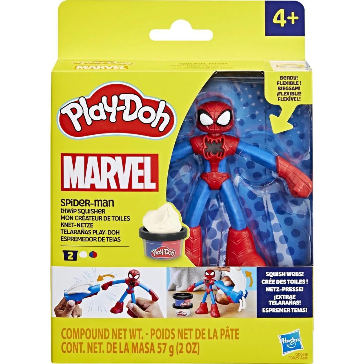 Set de joaca cu figurina, Play-Doh, Marvel, Spider Man, G0058