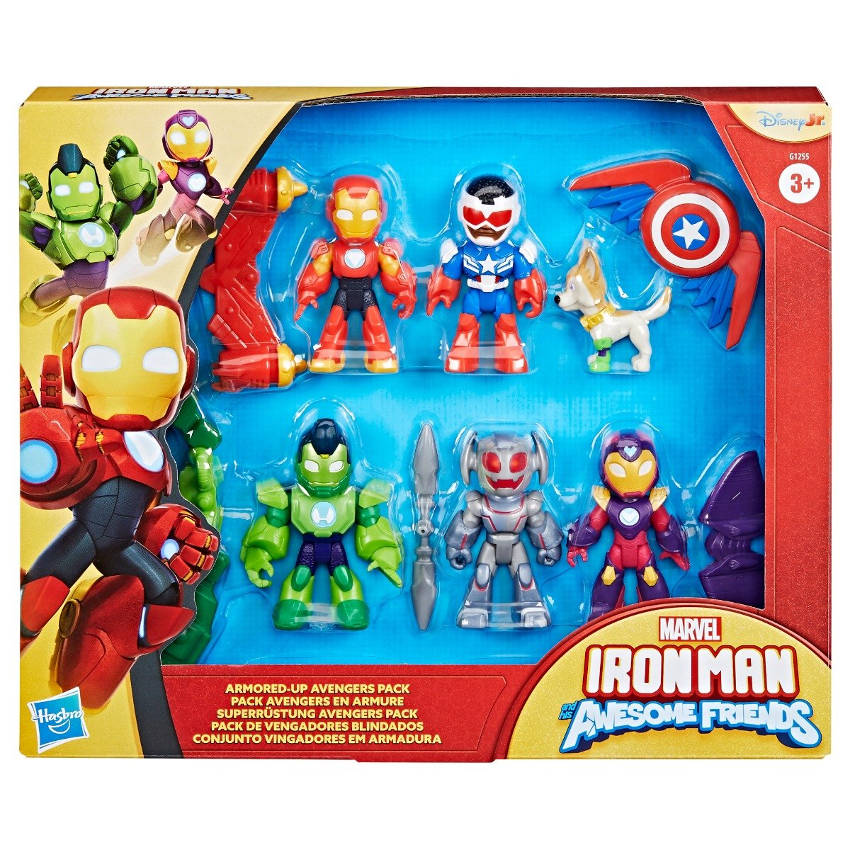 Set figurine Marvel, Ironman and His Awesome Friends, G1255