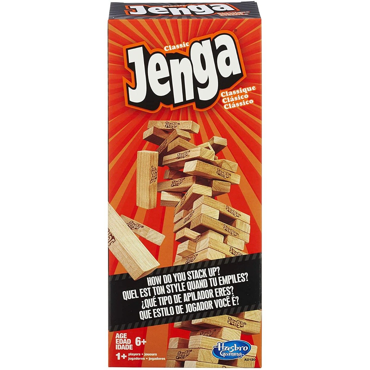 Joc de societate, Hasbro Games, Jenga Refresh, G1499
