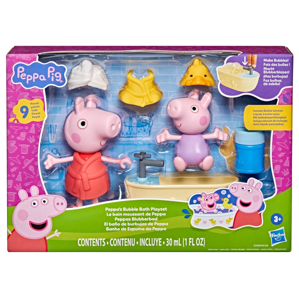 Set de joaca Peppa Pig, Peppas Bubble Bath, G2184