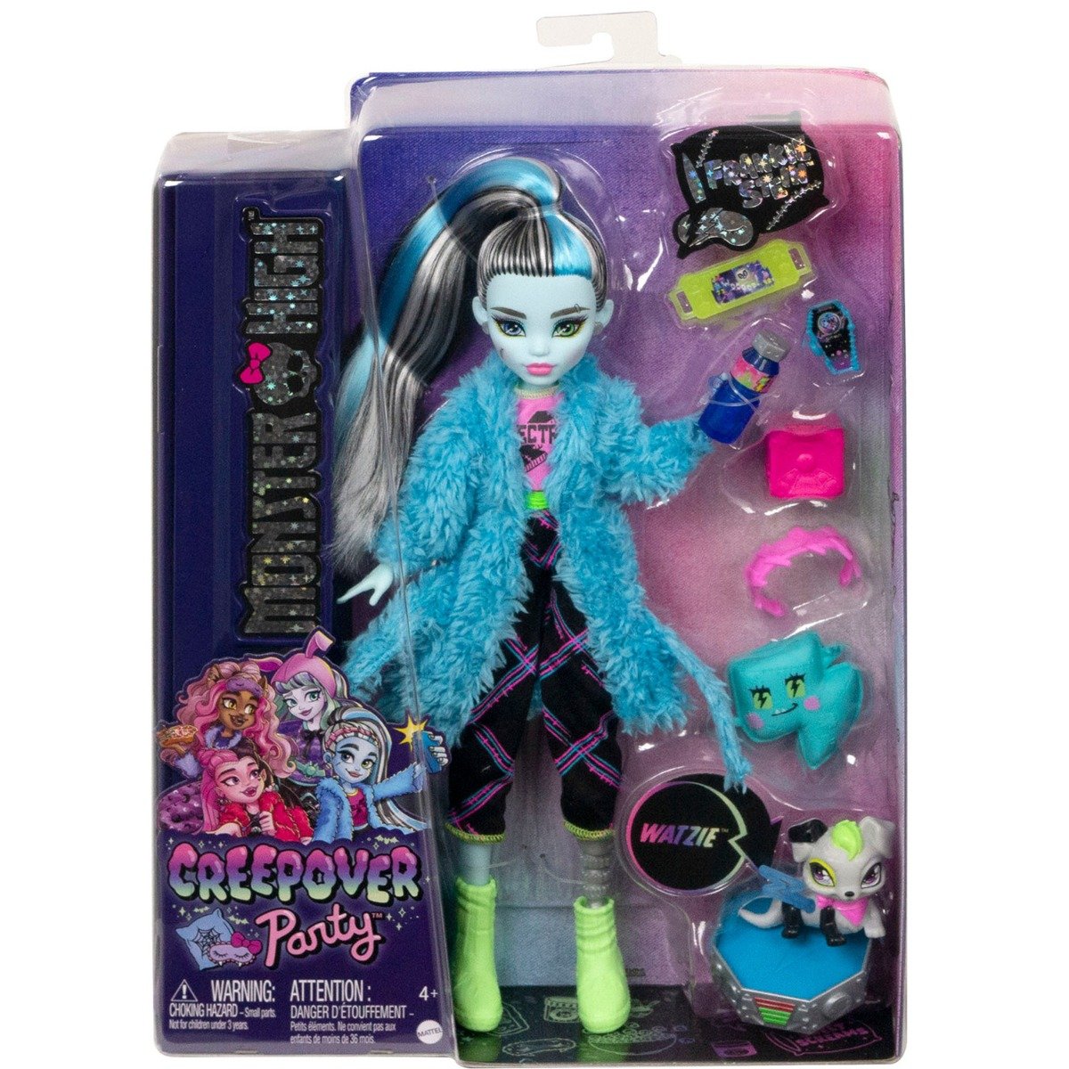 Papusa Frankie , Monster High, Creepover Party, HKY68