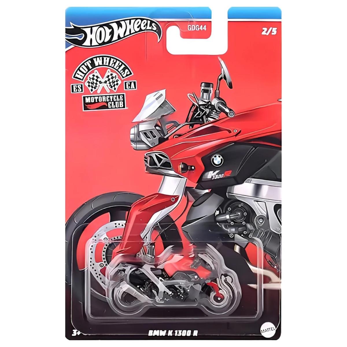 Motocicleta metalica, Hot Wheels, BMW K 1300 R, 1:64, HRR91