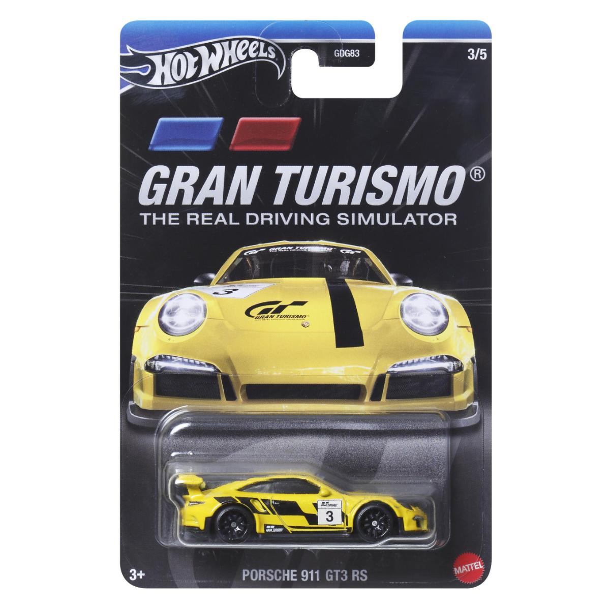 Masinuta metalica, Hot Wheels, Gran Turismo, Porsche 911 GT3 RS, HRV65