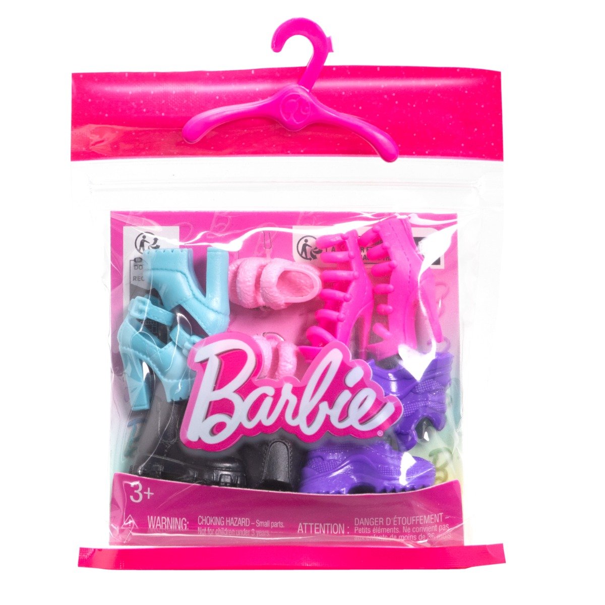 Ieftin Barbie Set 5 perechi pantofi, HWV71