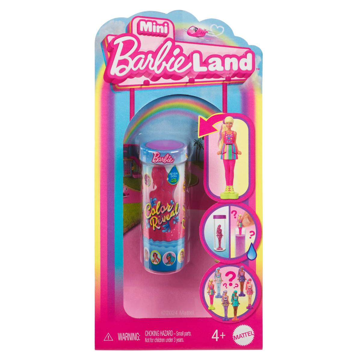 Papusa surpriza Barbie, Color Reveal, Mini Barbieland, HYF28