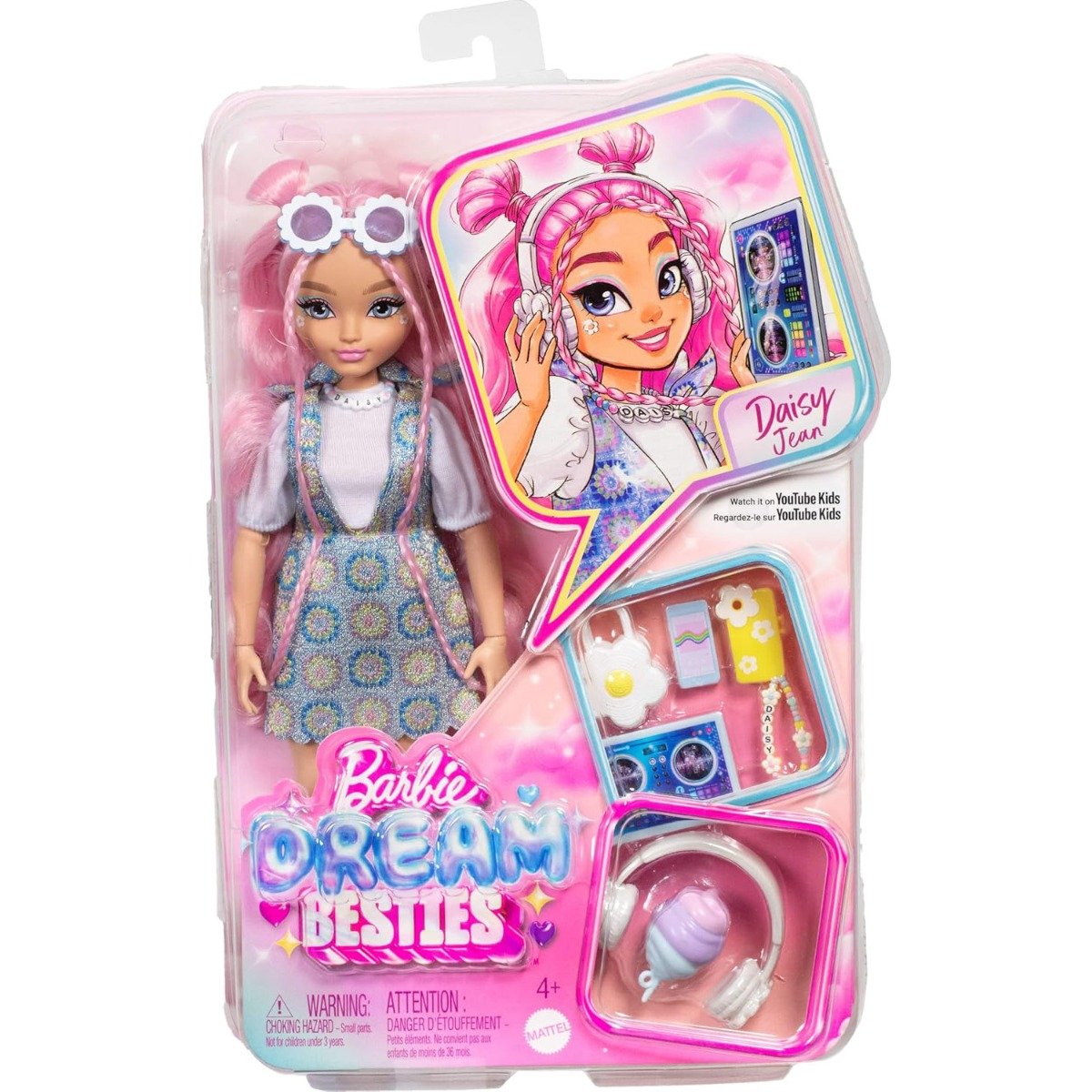 Papusa Barbie, Dream Besties, Daisy Jean, JDD74