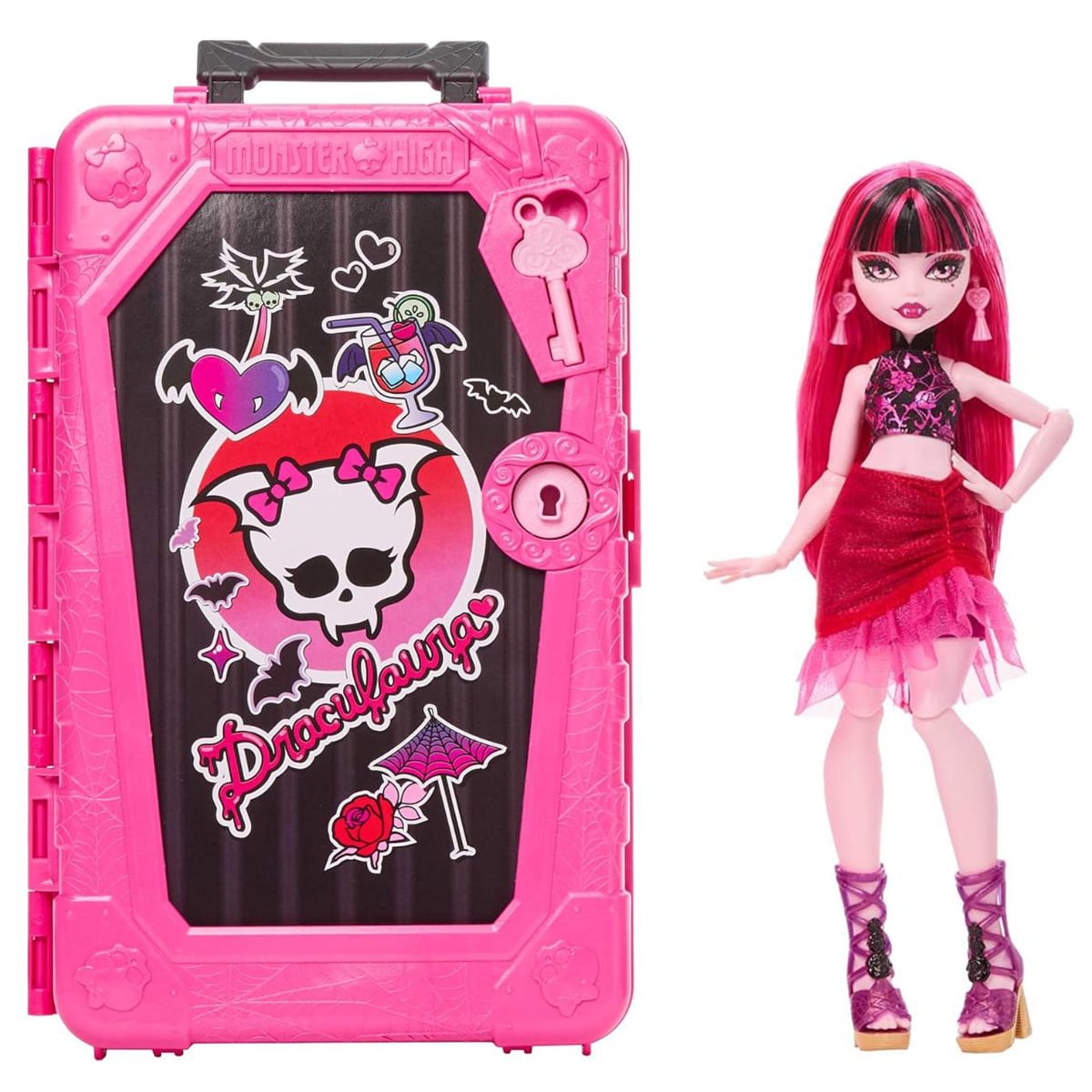 Papusa Monster High, Skulltimate Secrets, Draculaura, JDR50