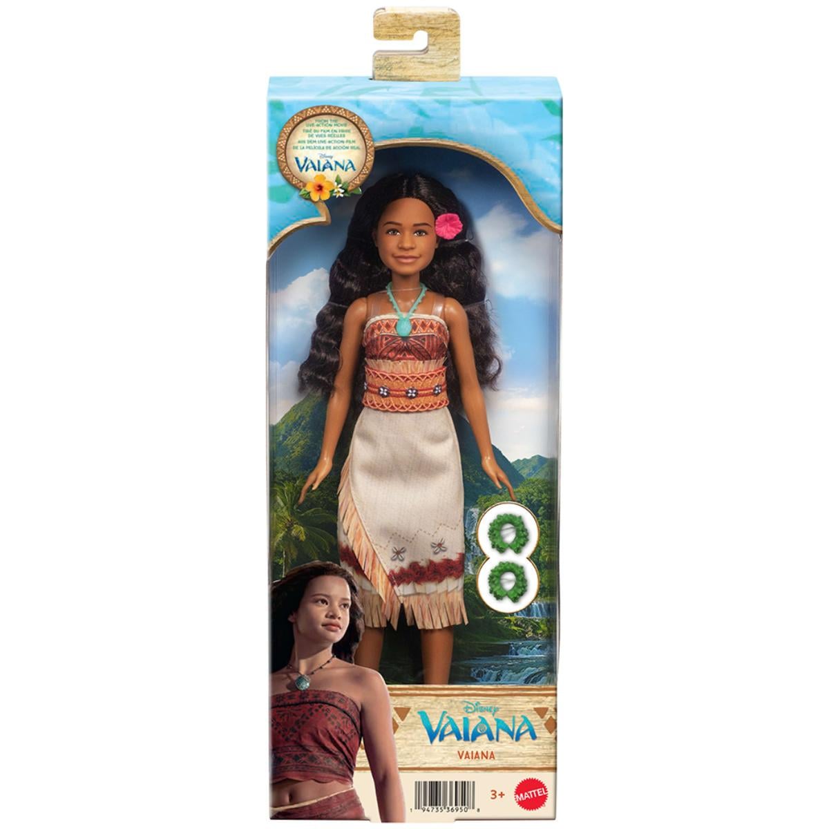 Papusa cu accesorii Disney Princess Vaiana JLV15