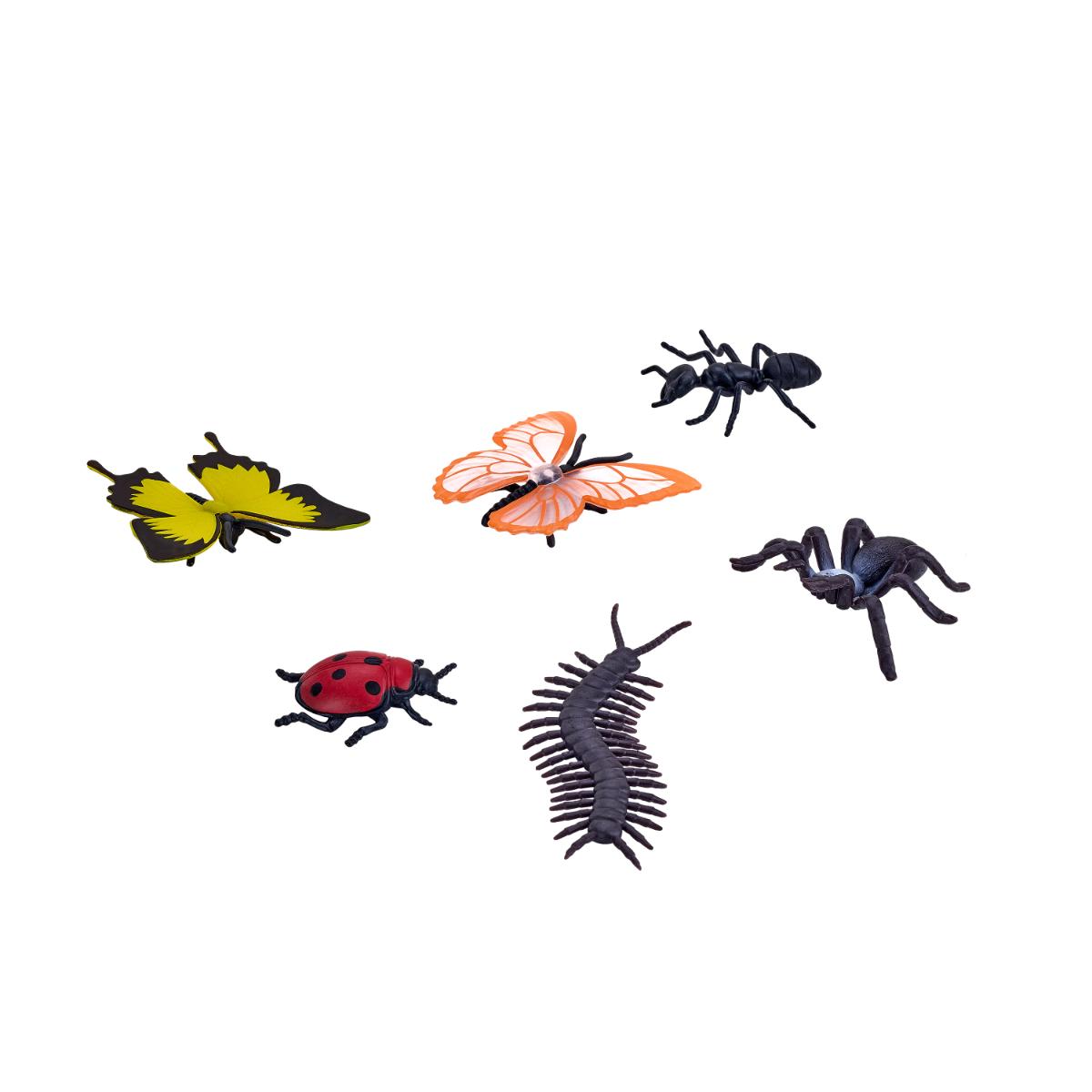 Set 6 mini figurine, Mojo, Insecte si Paianjeni