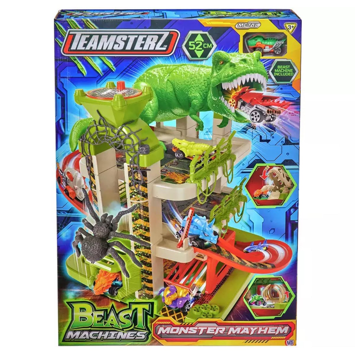 Set de joaca cu masinuta, Teamsterz, Beast Machines, Monster Mayhem