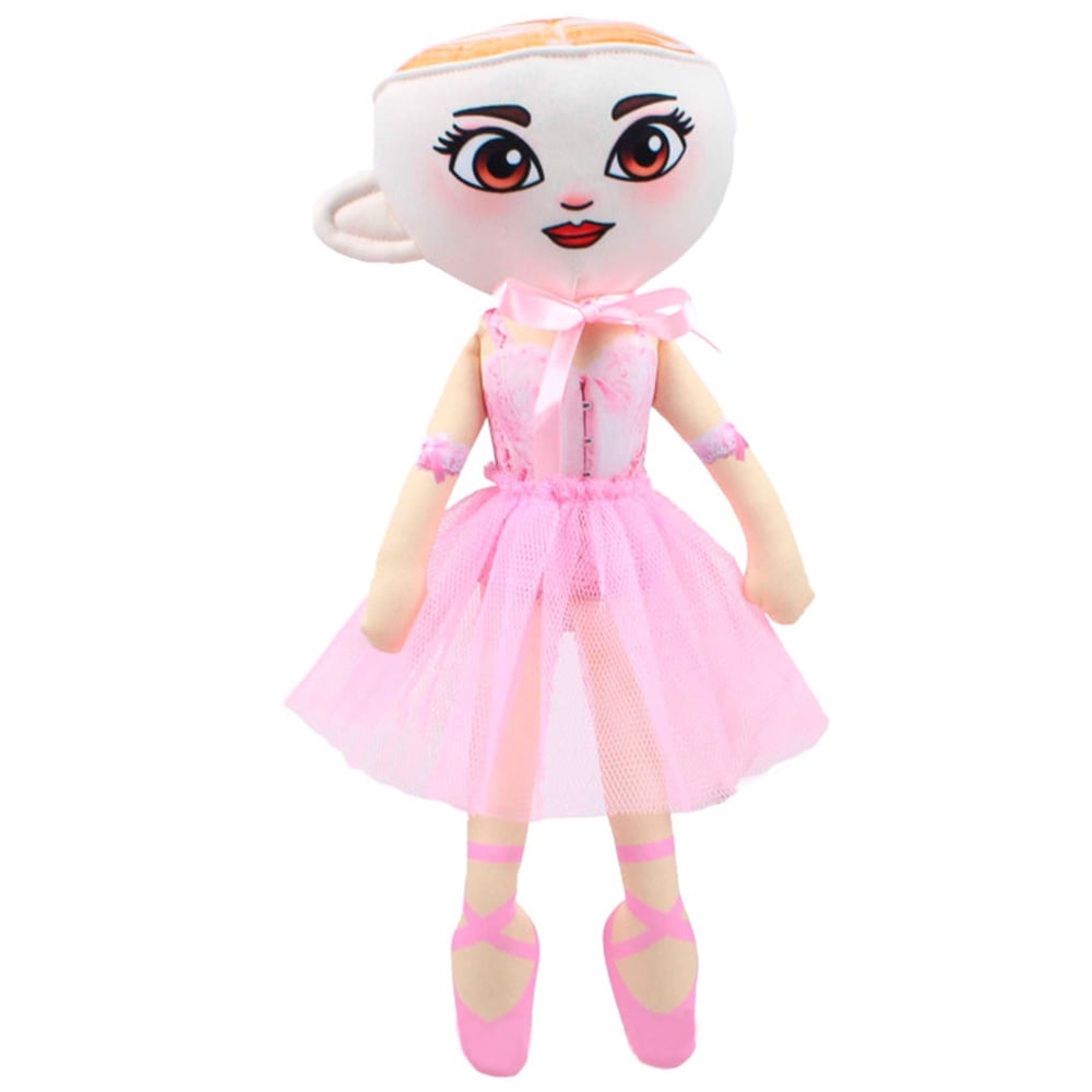 Jucarie de plus, BrainRot, Ballerina Cappuccina, 35 cm