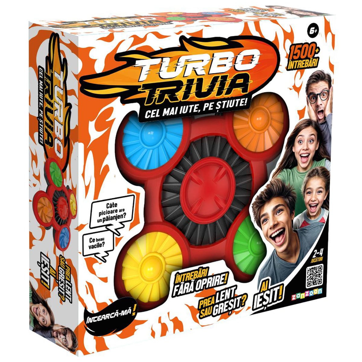 Joc interactiv, Zanzoon, Turbo Trivia, Cel mai iute, pe stiute, Limba Romana