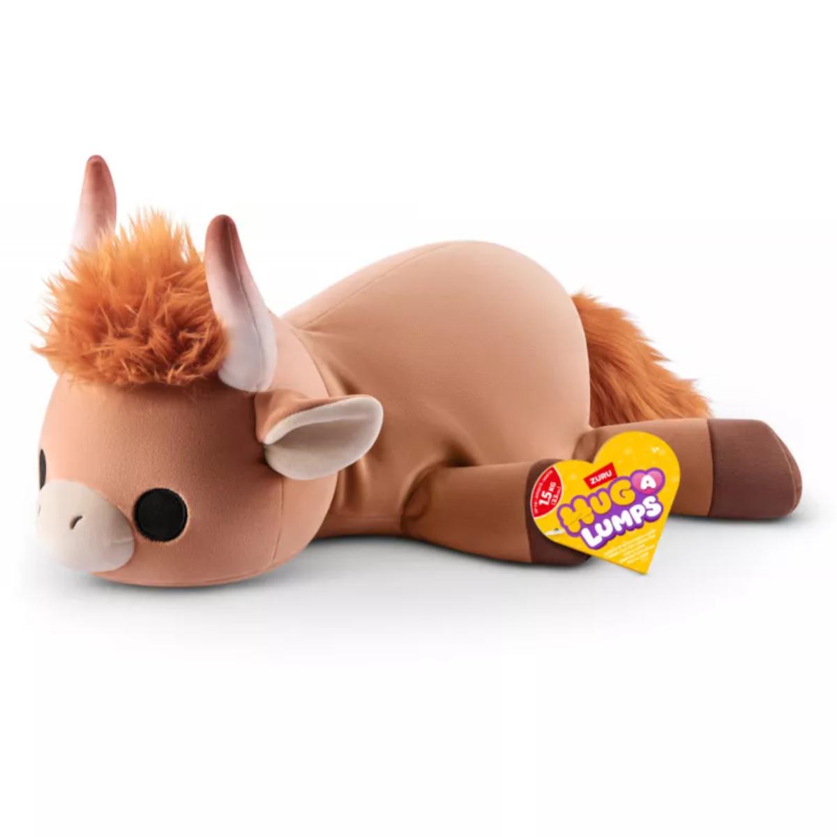 Jucarie de plus super moale, Hug A Lumps, S2, Taurul Holly Highland, 60 cm