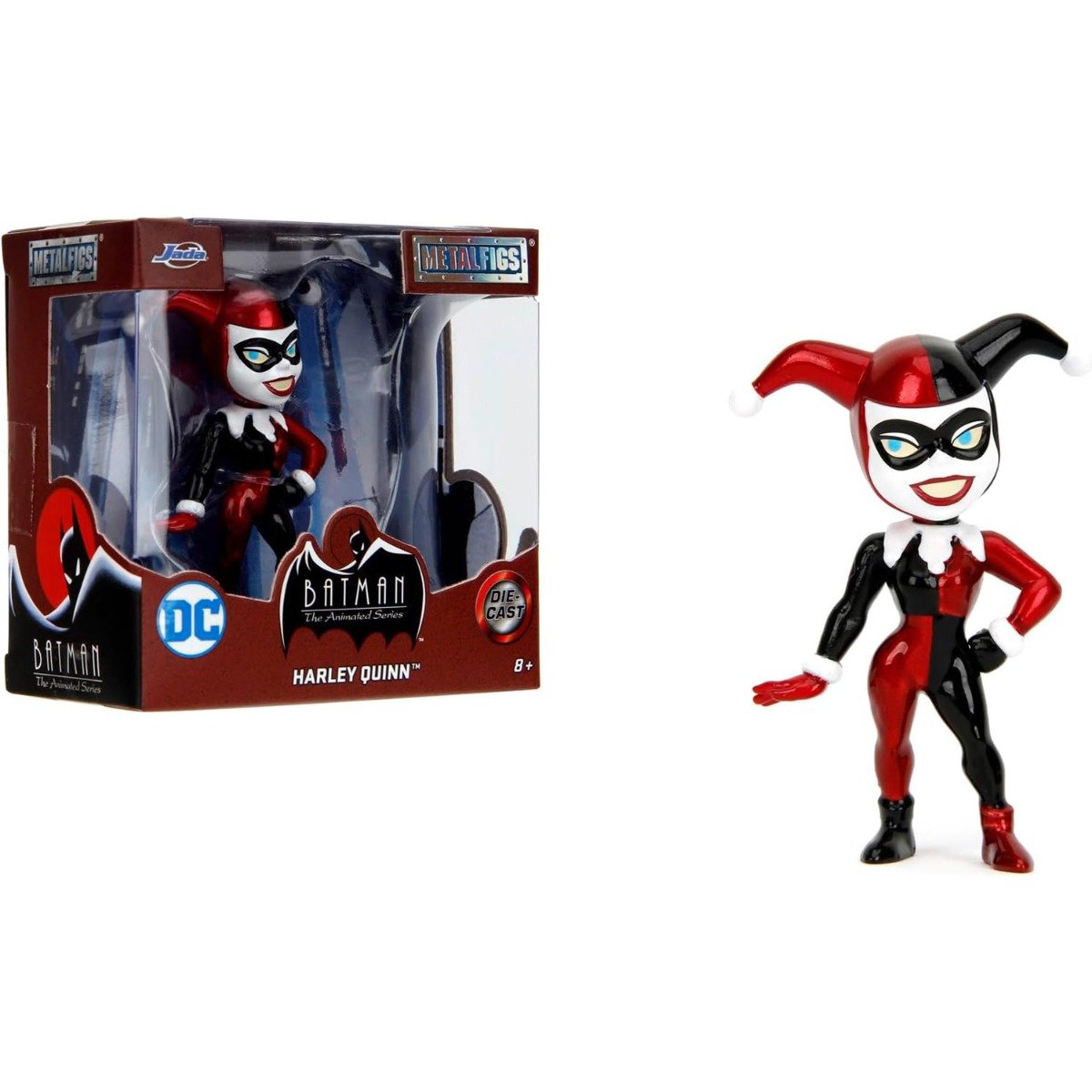 Figurina metalica, Jada, Harley Quinn, Wave 2, 6 cm