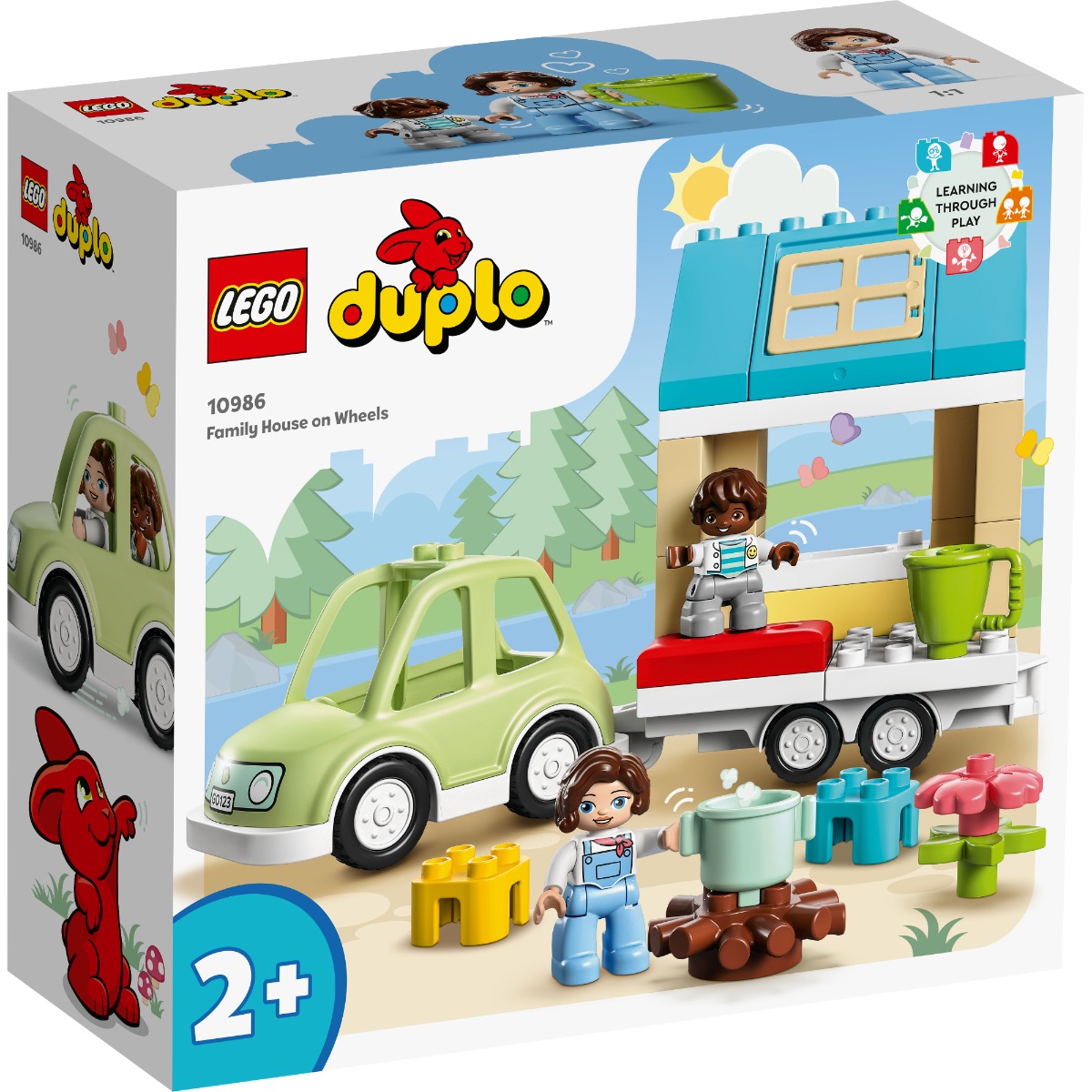 LEGO® DUPLO® Town – Casa de familie pe roti (10986) (10986) imagine noua responsabilitatesociala.ro