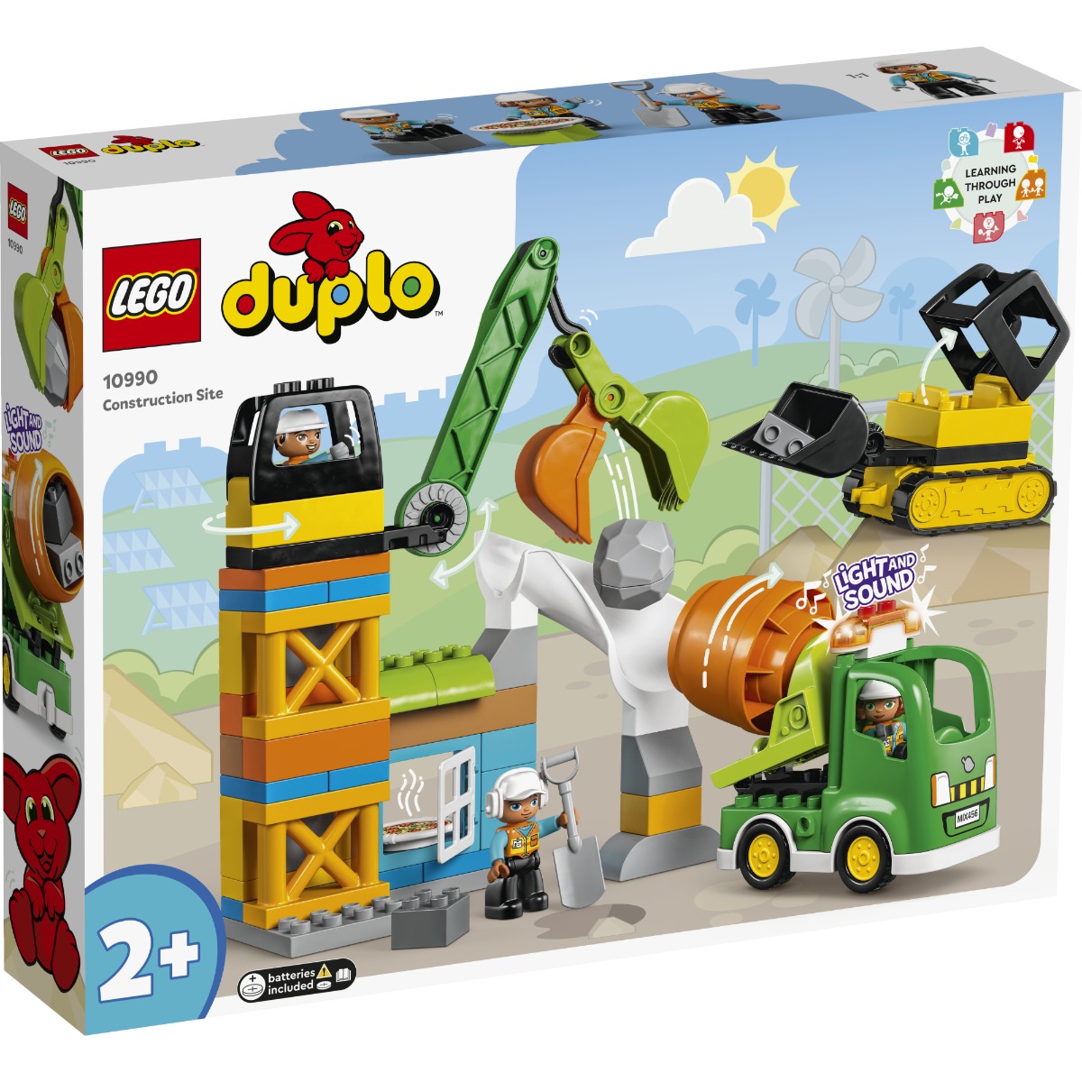 LEGO® DUPLO® Town – Santierul (10990) (10990) imagine noua responsabilitatesociala.ro