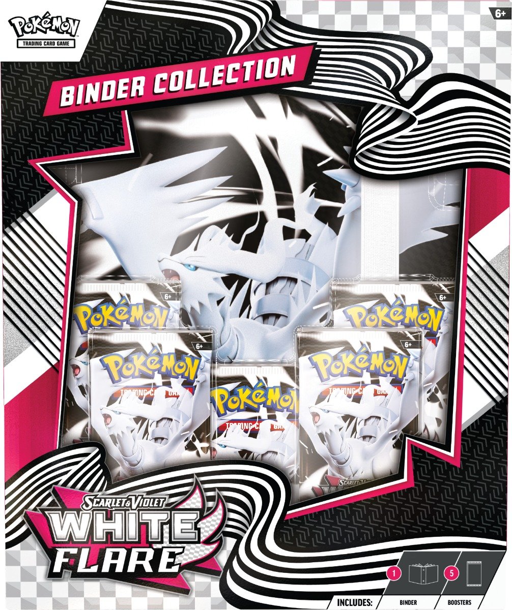 Set cartonase Pokemon TCG, Q3 Binder Collection, White Flare