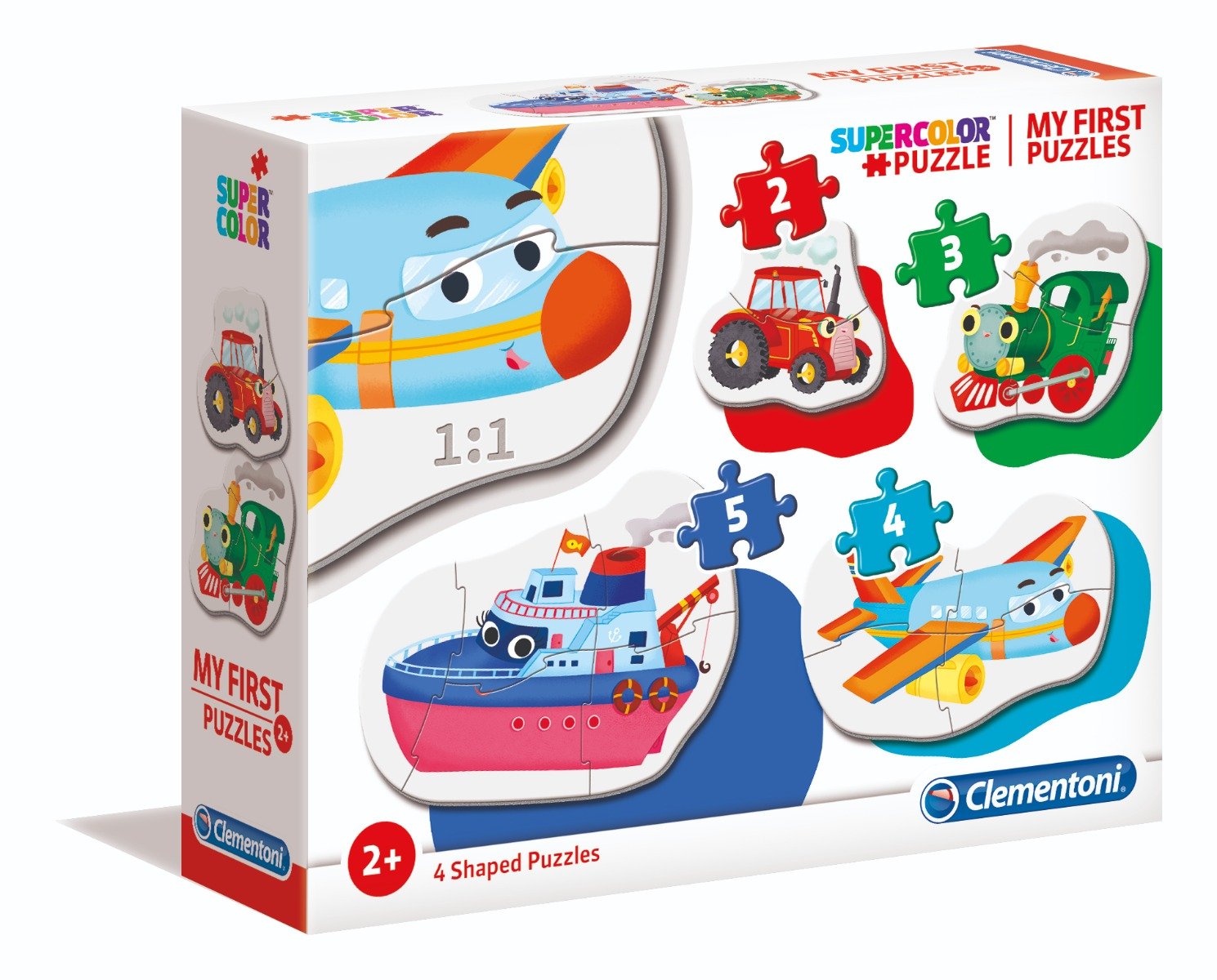 Primele mele 5 puzzleuri cu vehicule, Clementoni Puzzle 2023-09-25