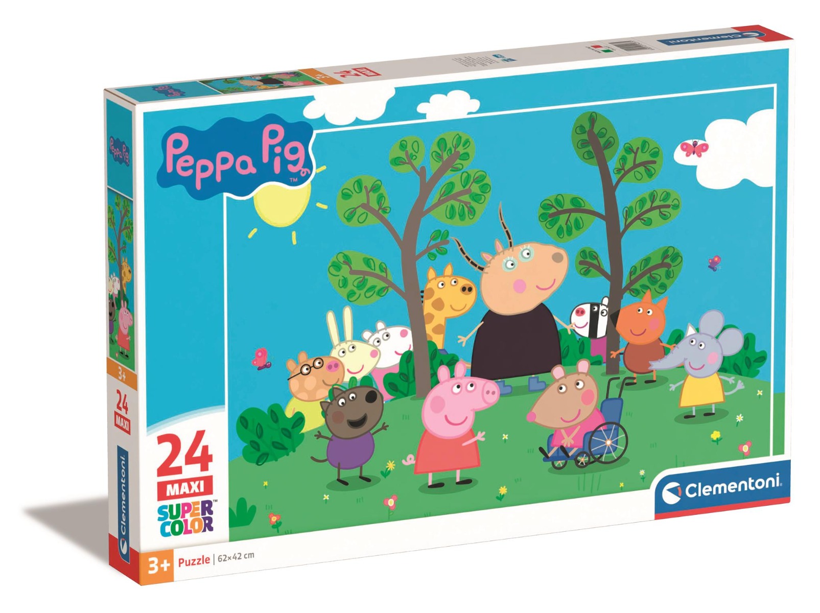 Puzzle Clementoni, Maxi, Peppa Pig, 24 piese Puzzle 2023-09-26
