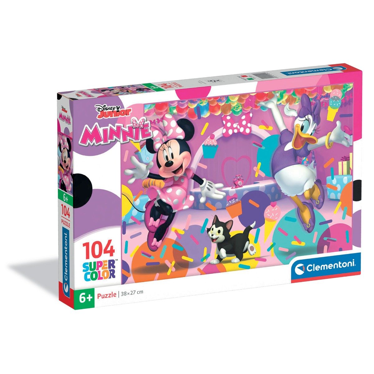 Puzzle Clementoni, Disney Junior, Minnie Mouse, 104 piese