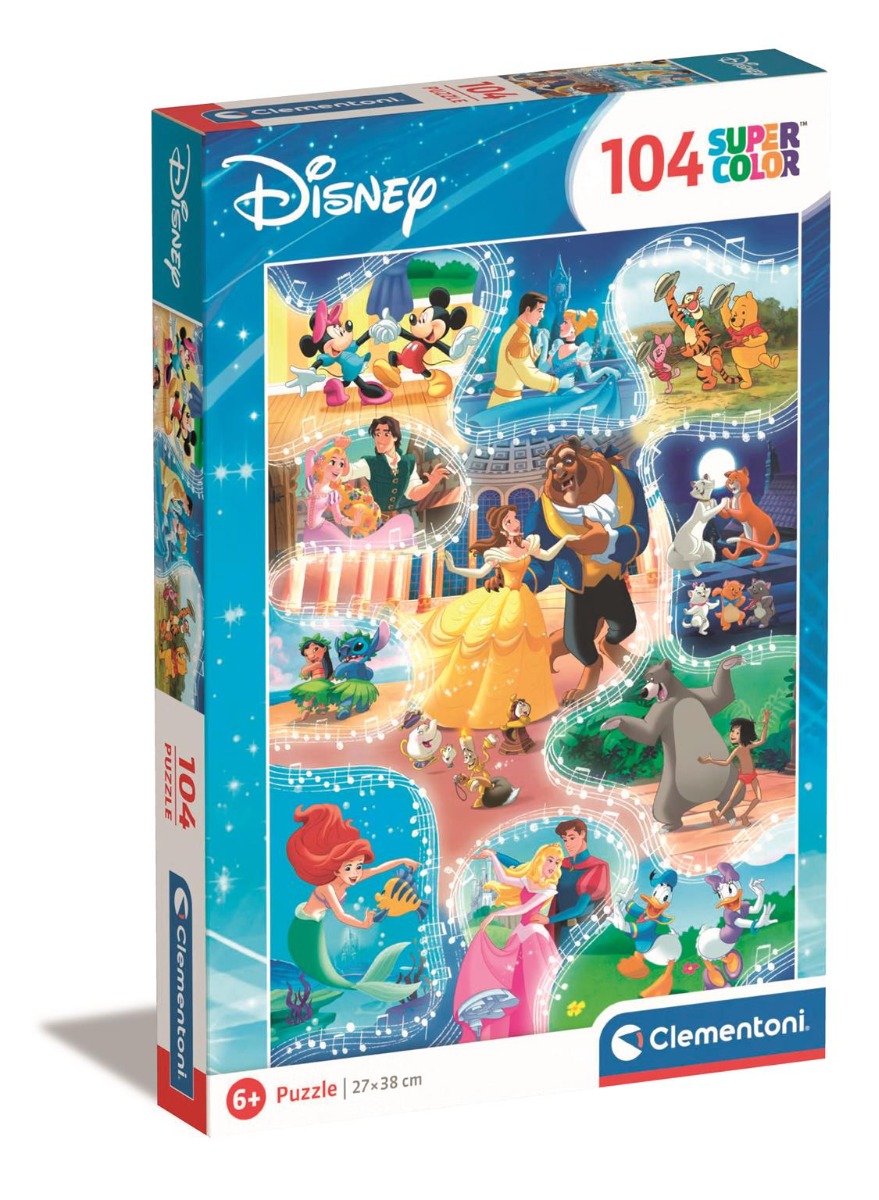 Poze Puzzle Clementoni Disney, La dans, 104 piese