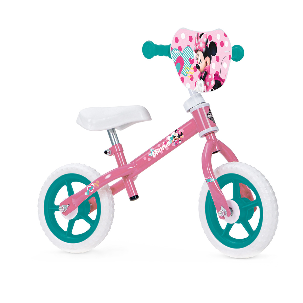 Bicicleta fara pedale, Huffy, Disney Minnie,10 inch Bicicleta imagine 2022 protejamcopilaria.ro