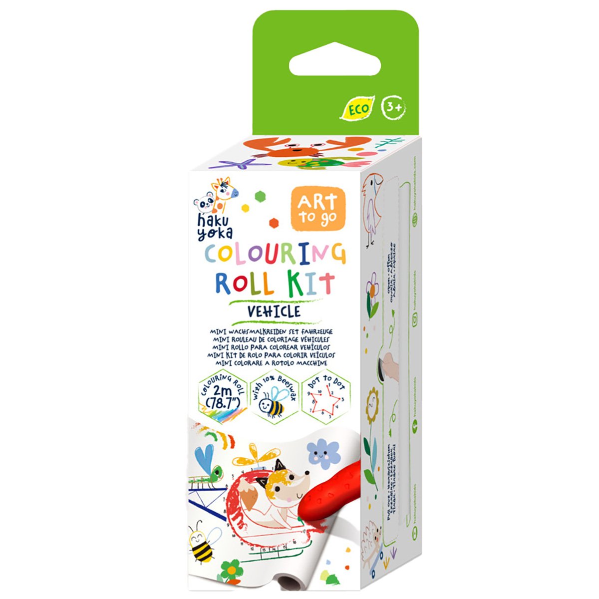Kit rola de desenat uneste punctele, Avenir, Haku Yoka, Vehicule