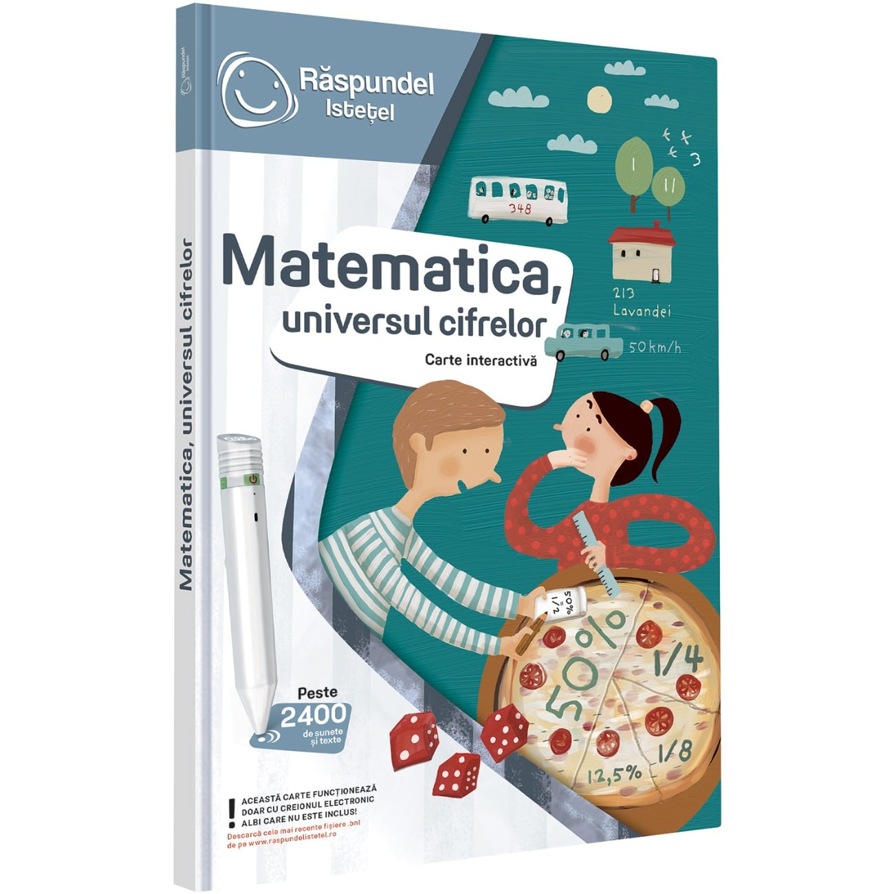 Carte interactiva, Raspundel Istetel, Matematica, universul cifrelor