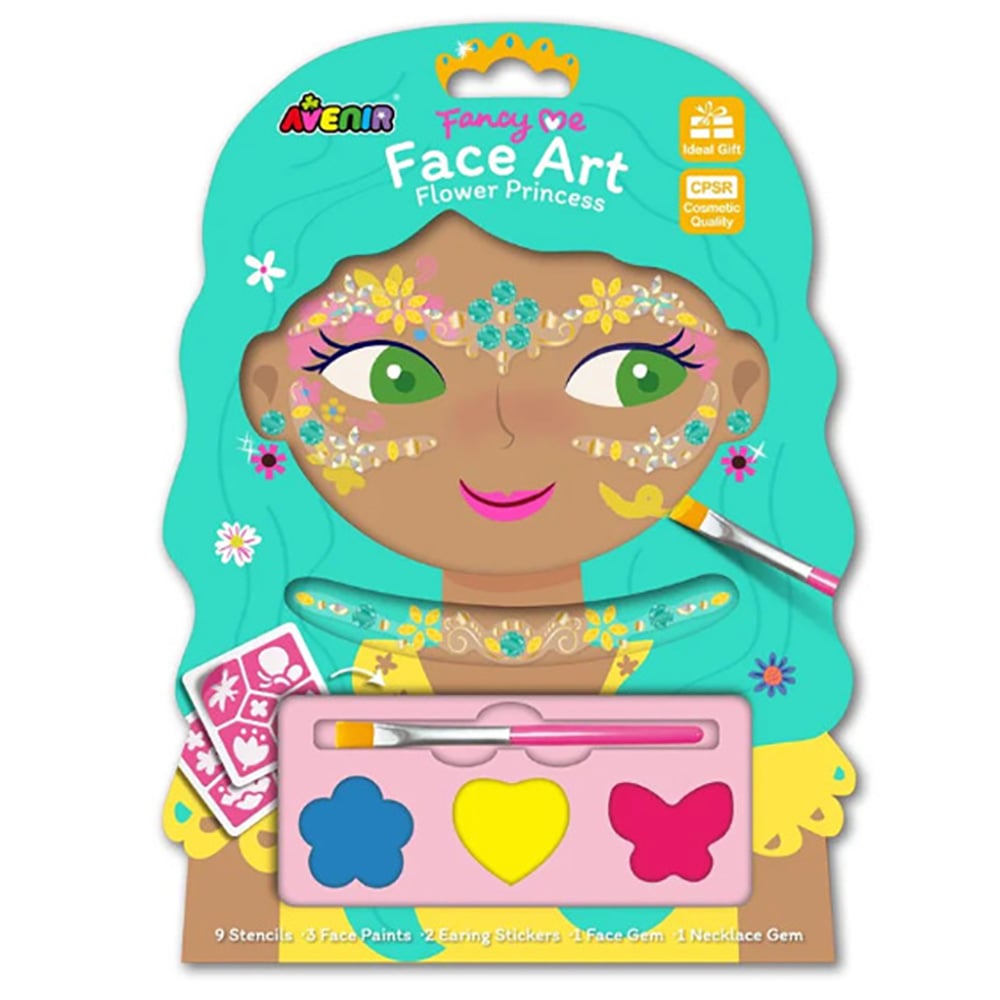 Set de pictura faciala, Avenir, Fancy Me, Flower Princess
