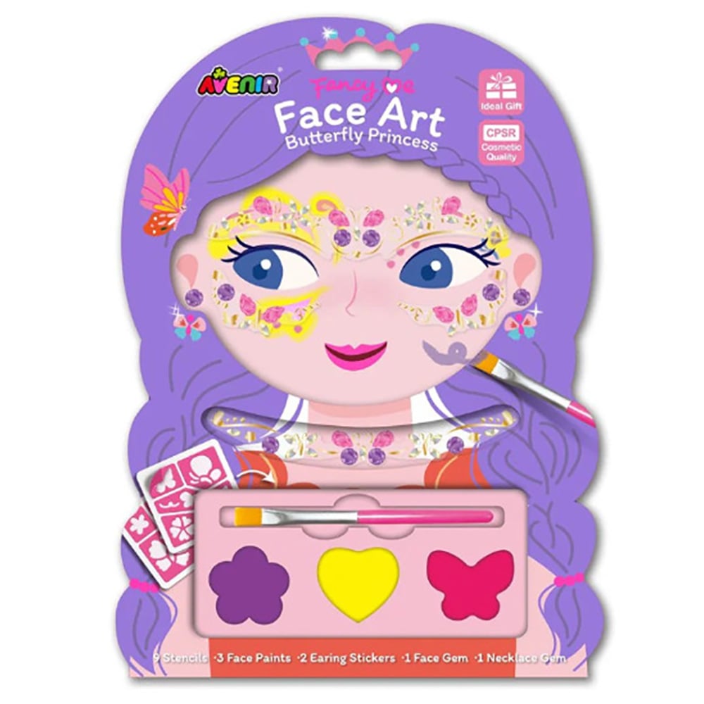 Set de pictura faciala, Avenir, Fancy Me, Butterfly Princess