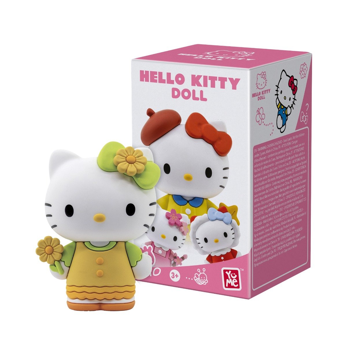 Mini figurina surpriza, Yume, Seria Four seasons, Hello Kitty, 7 cm