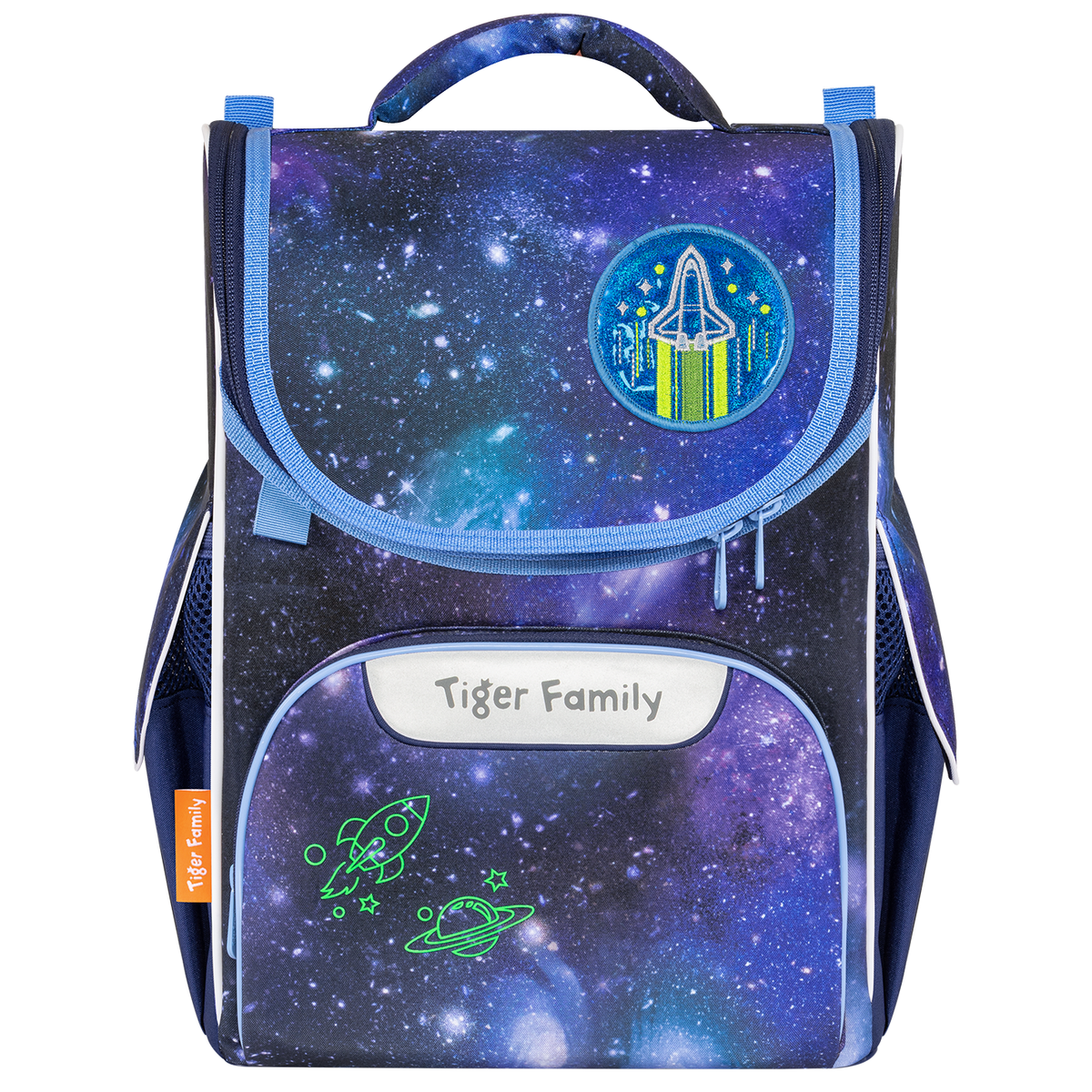 Ghiozdan neechipat, Tiger Family, Nature Quest Pro, Super Galaxy