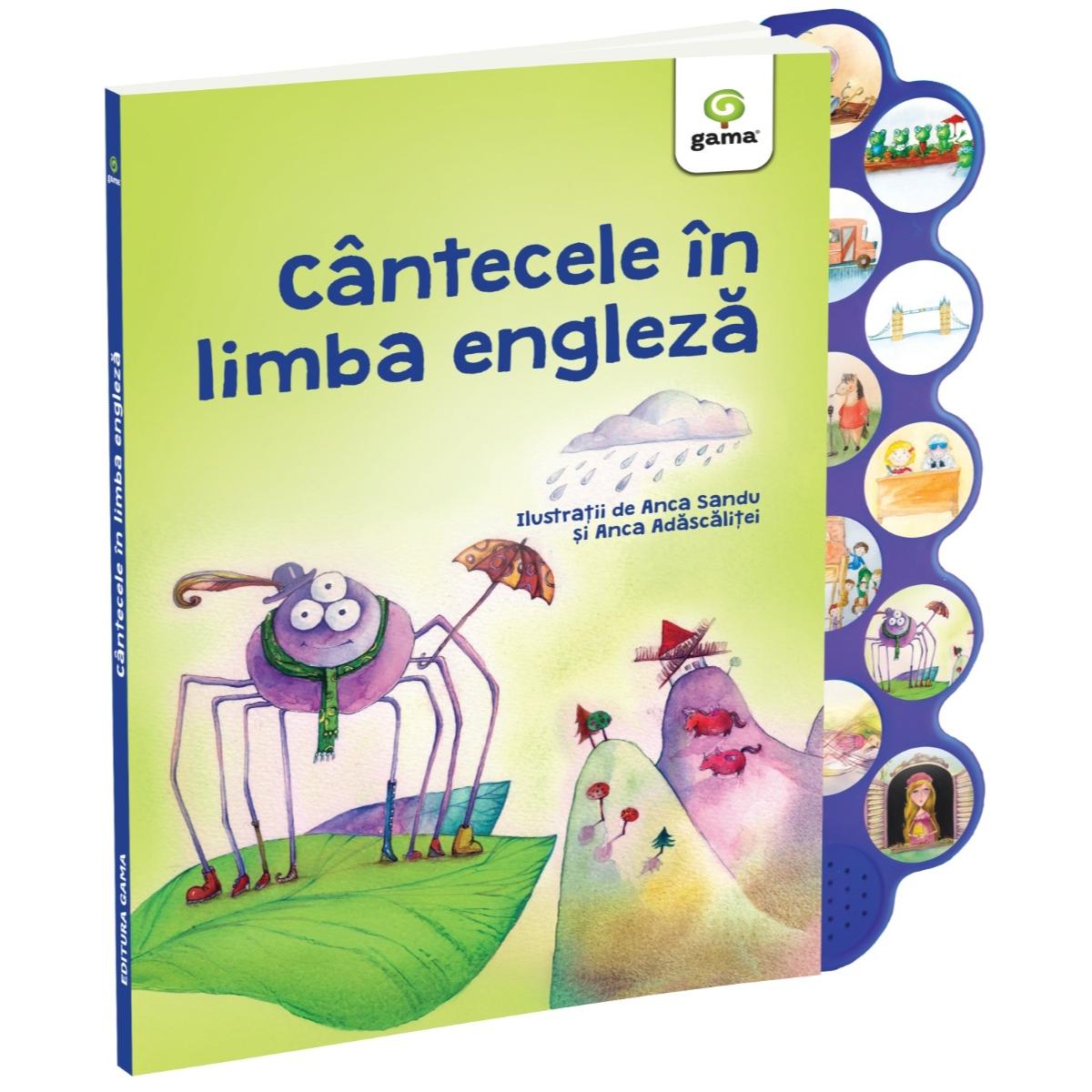 Cantecele in Limba Engleza, Cantecele copilariei cu sunete