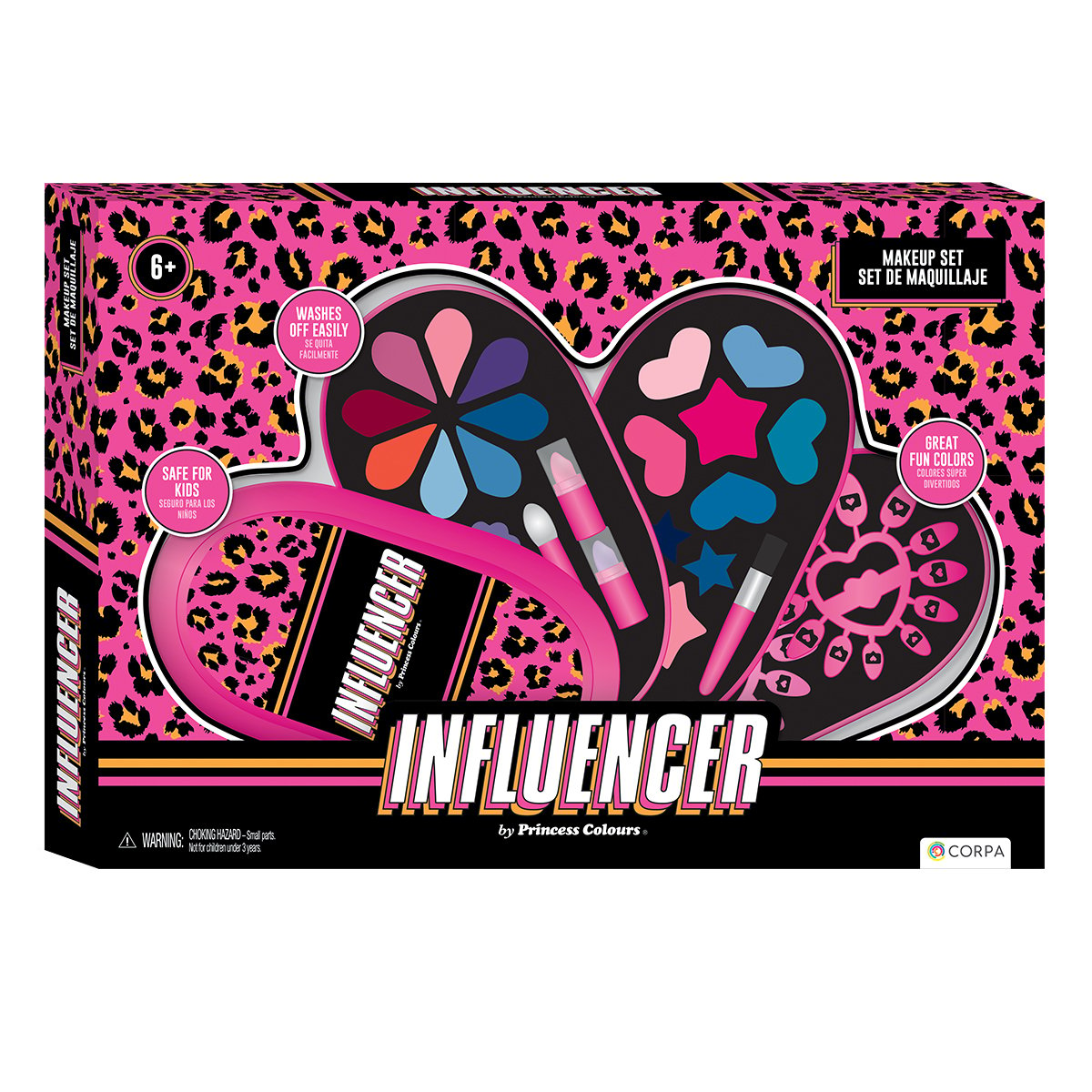 Set de machiaj cu 3 straturi, Influencer