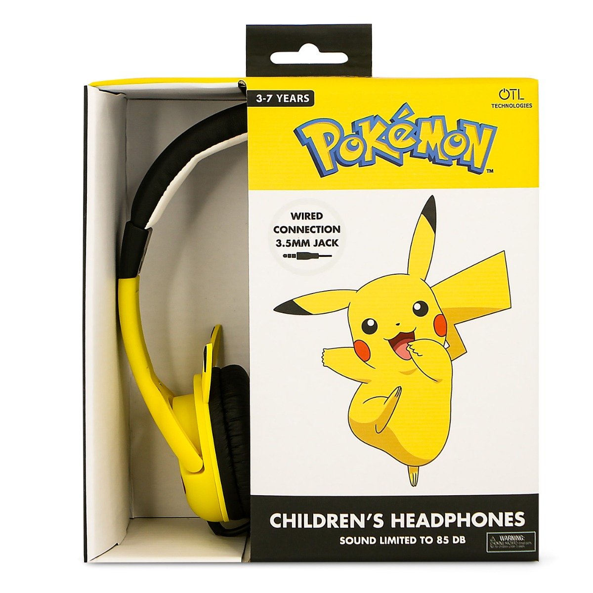 Casti audio cu fir, OTL, On-ear, Pokemon Pikachu