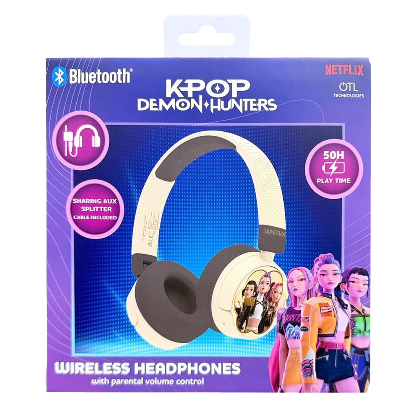 Casti wireless, OTL, K-Pop Demon Hunters, Beige