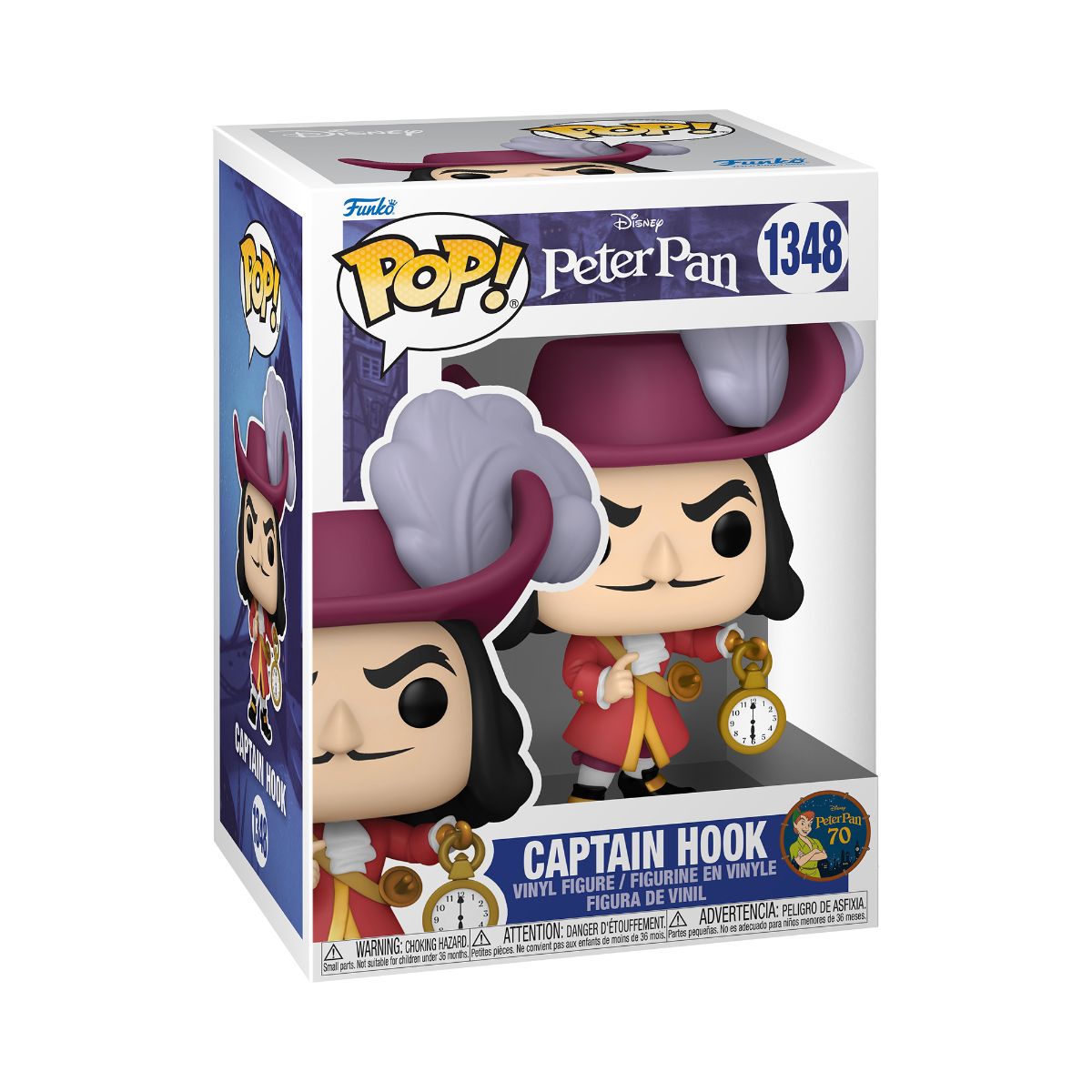 Figurina Funko Pop, Peter Pan, Captain Hook