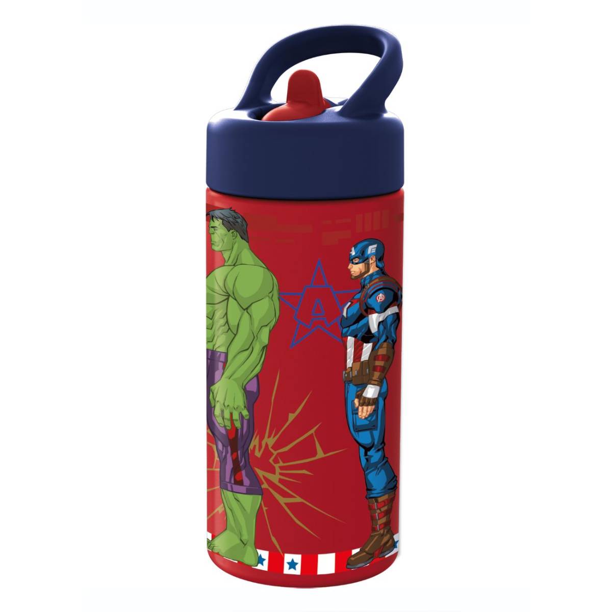 Bidon sport, Stor, Avengers, 410 ml