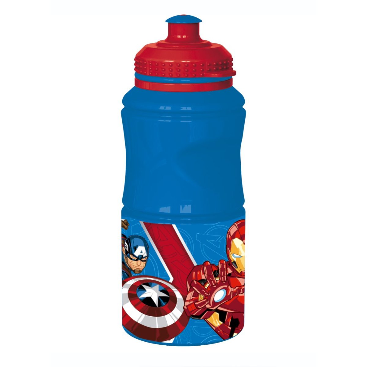 Bidon sport din plastic, Stor, Avengers, 380 ml