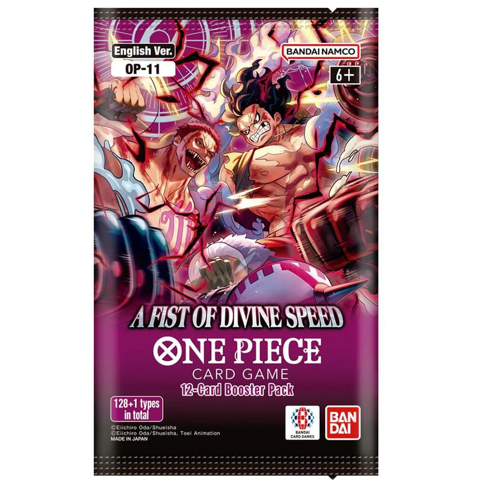 Set carti de joc, Bandai, One Piece, Fist of Divine Booster