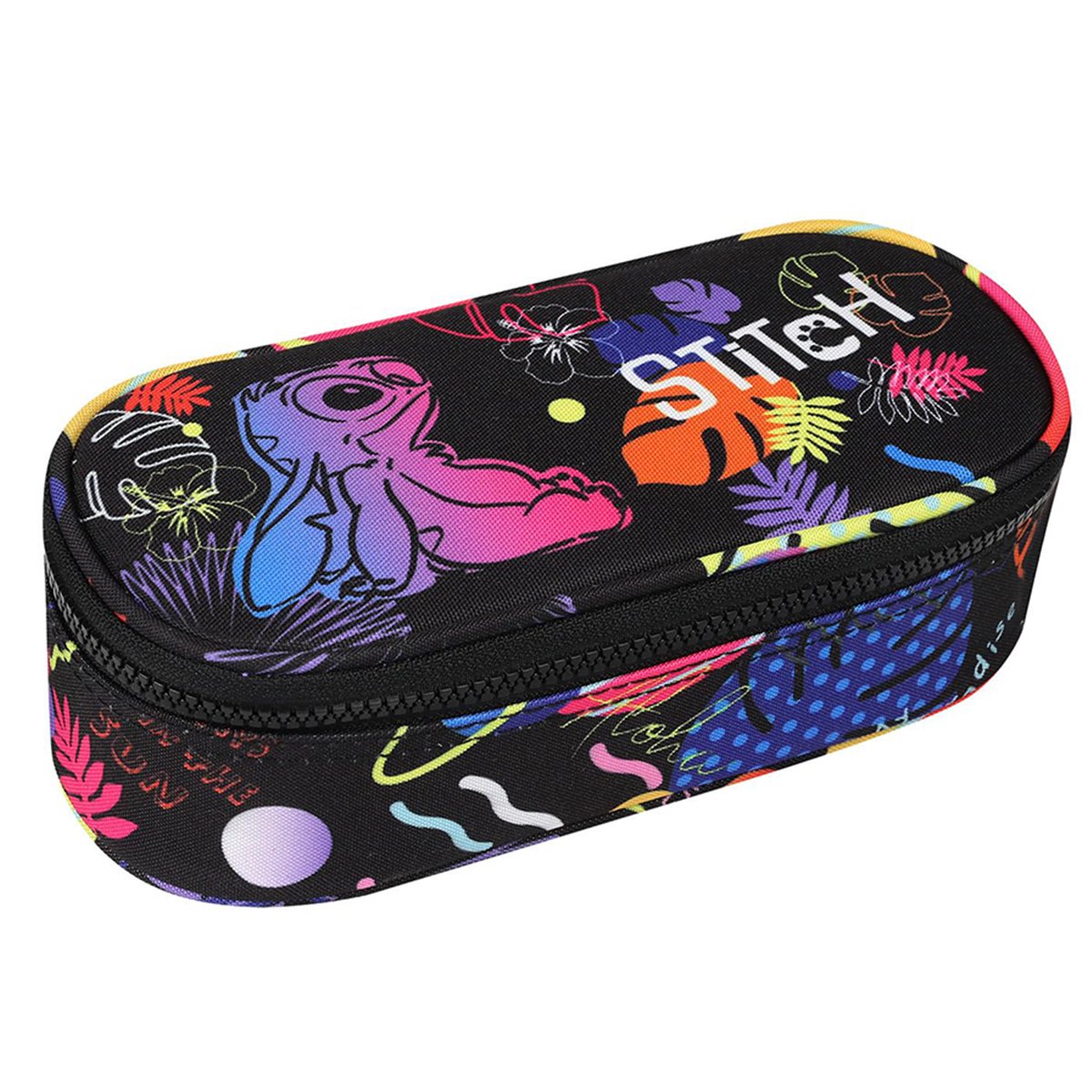 Penar cu un compartiment, Coolpack, Disney Stitch, Negru