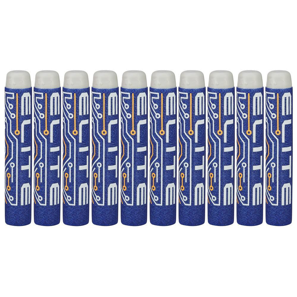nerf n-strike elite munitie - 10 proiectile editie speciala blue