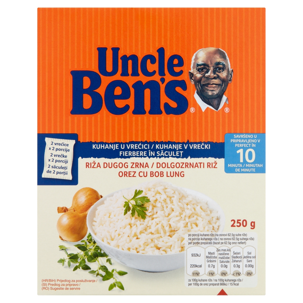 Orez cu bob lung Uncle Ben\'s, 250 g
