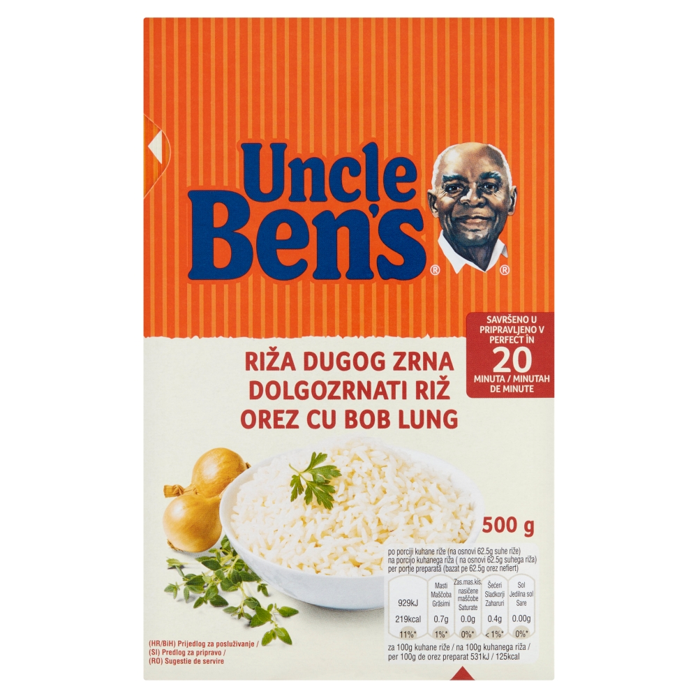 Orez cu bob lung Uncle Ben\'s, 500 g