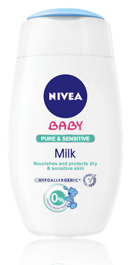 Lapte de corp nivea baby, 200ml